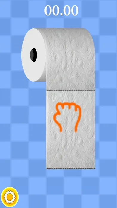 Tangkapan skrin Toilet Paper Racing