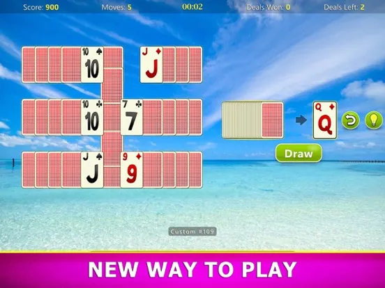 TriPeaks Solitaire Mobile iPad  Screenshots