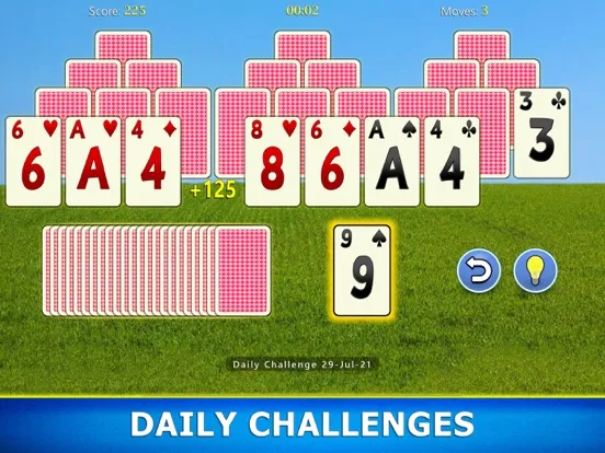TriPeaks Solitaire Mobile iPad  Screenshots