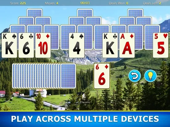 TriPeaks Solitaire Mobile iPad  Screenshots