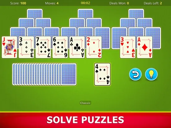 TriPeaks Solitaire Mobile iPad  Screenshots