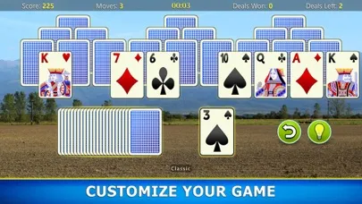 TriPeaks Solitaire Mobile Screenshots