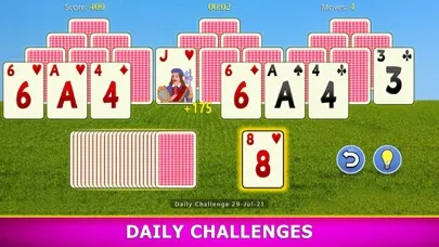 TriPeaks Solitaire Mobile Screenshots