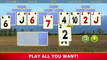 TriPeaks Solitaire Mobile Screenshots