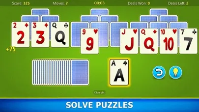 TriPeaks Solitaire Mobile Screenshots
