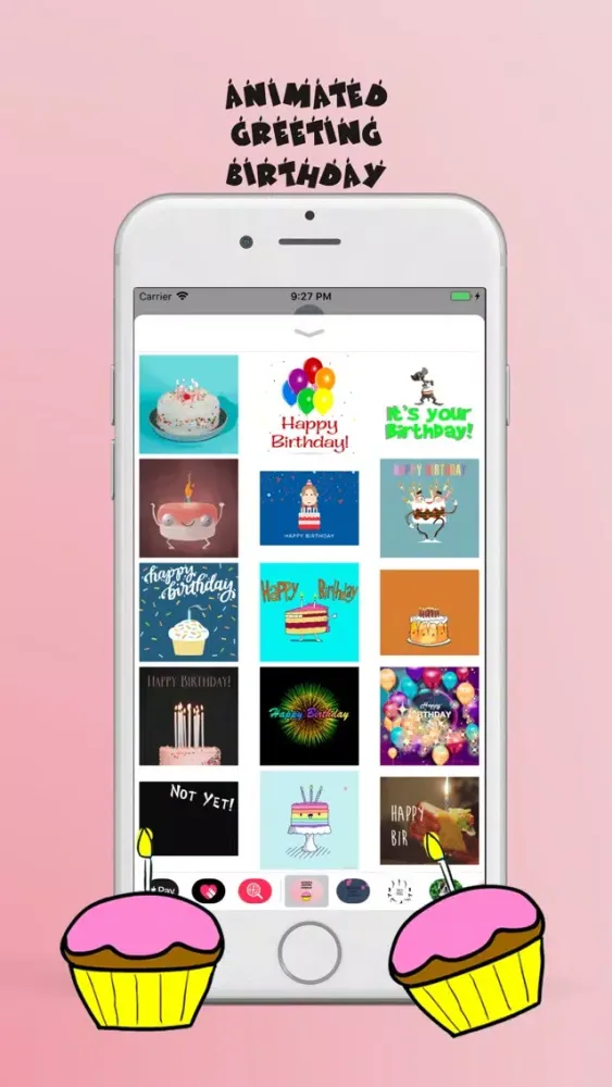 تصاویر Animated Birthday Stickers