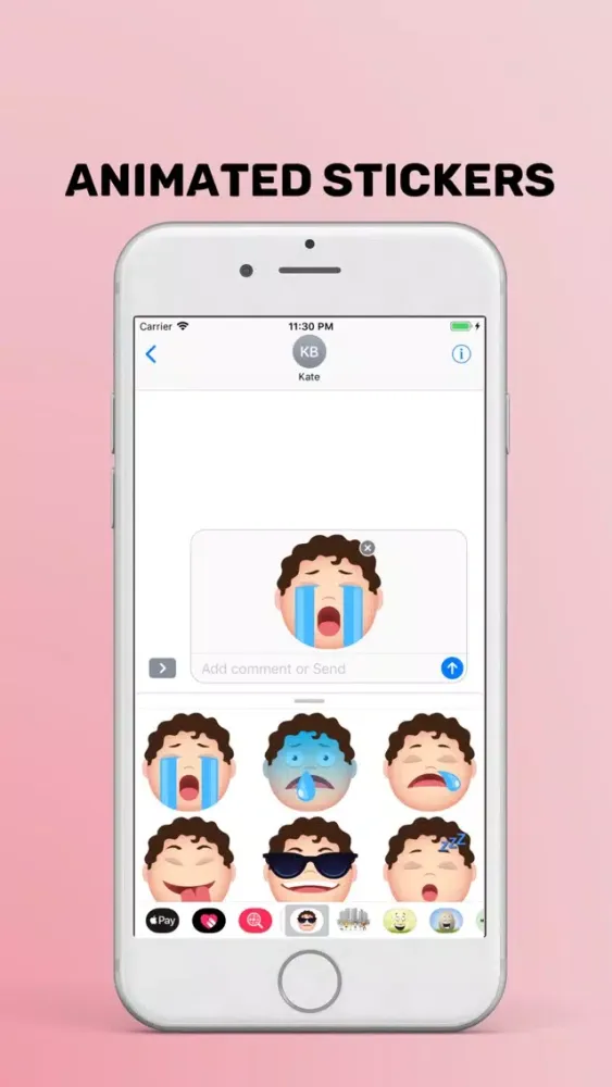 Animated Face Stickers Screenshots