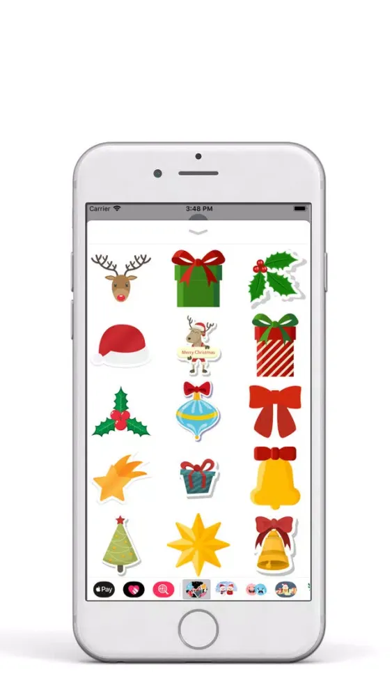 Captures d'écran de Christmas Sticky Sticker