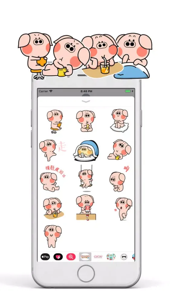 Cute Piggiemoji Ekran Görüntüleri