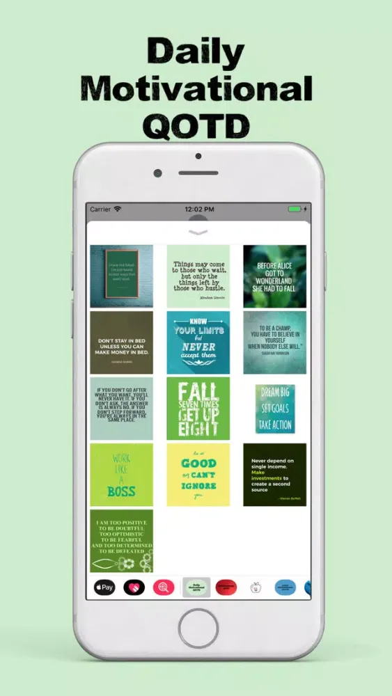 Daily Motivational QOTD Screenshots