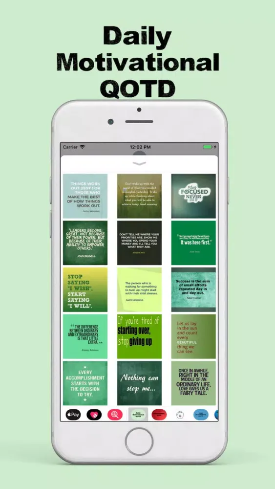 Daily Motivational QOTD Screenshots