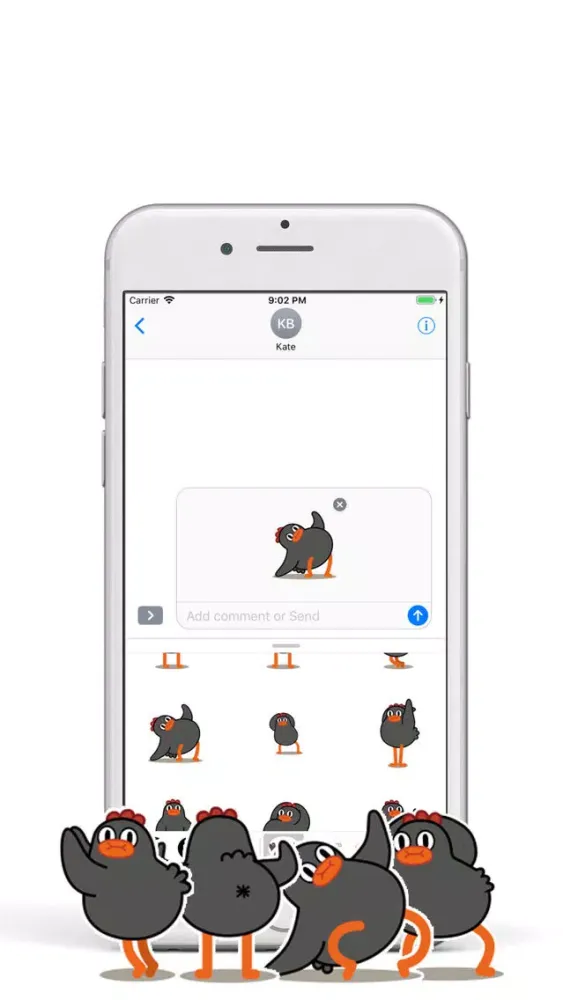 Dancing Chickmoji Screenshots