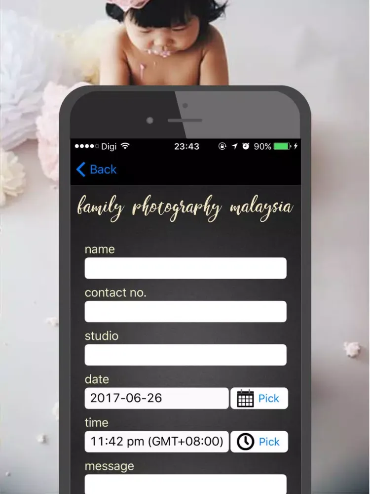 Ảnh chụp màn hình của Family Photography Malaysia iPad 
