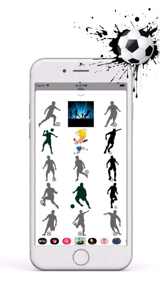 Football Fever Stickers Ekran Görüntüleri