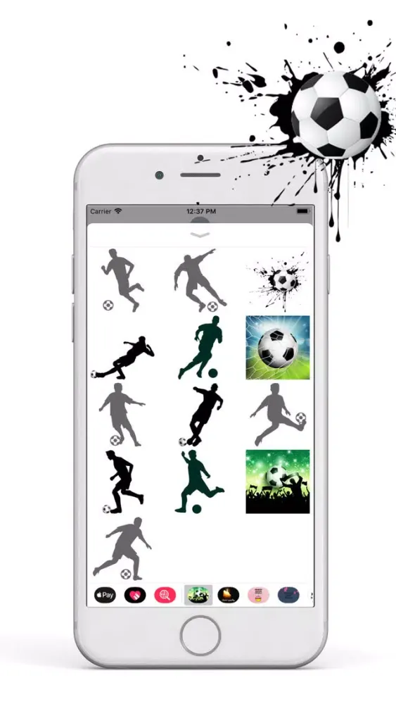 Football Fever Stickers Ekran Görüntüleri