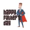 Happy Fathers' Days Stickers
