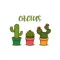 Lovely Cactus Pack Stickers