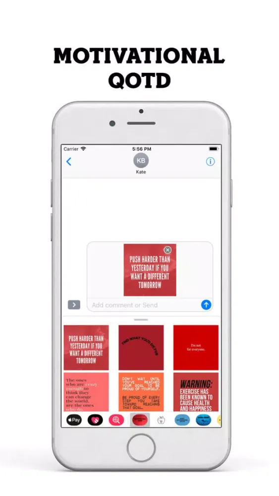 صور Motivational QOTD II Stickers