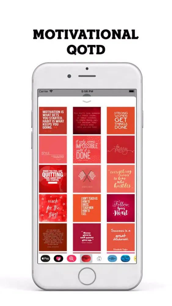 صور Motivational QOTD II Stickers