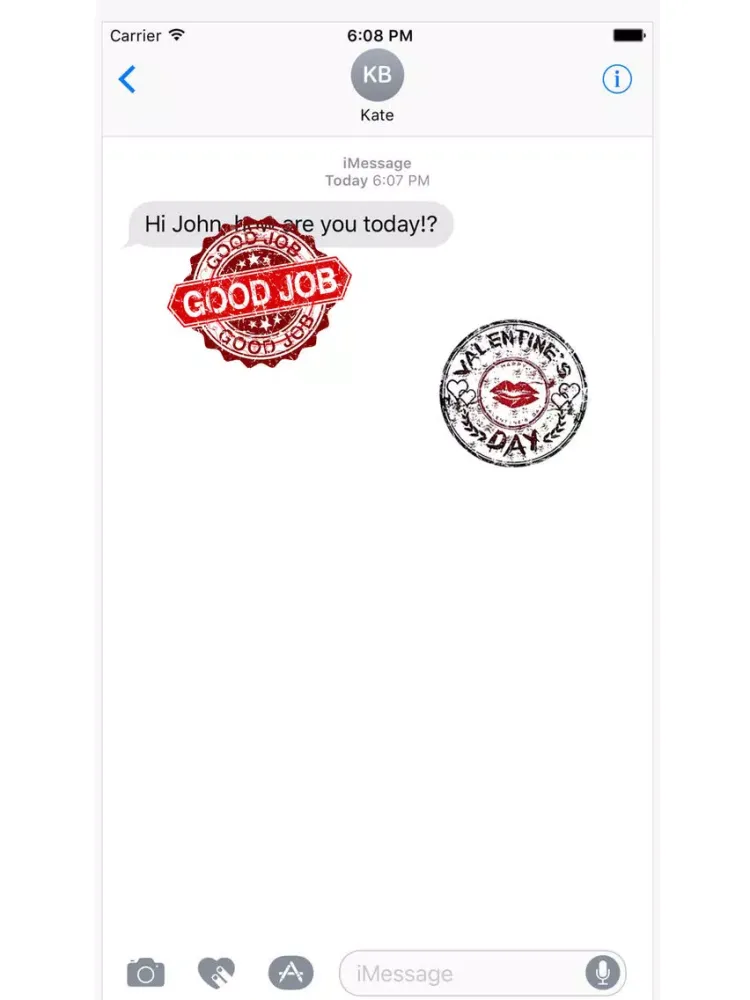 Stamps Say It iPad  سکرین شاٹس