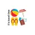 Travel Element Stickers - Plan your holiday