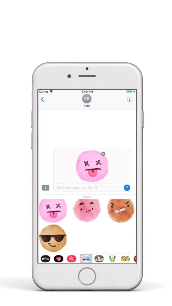 Screenshot di Watercolor EMoji Pack