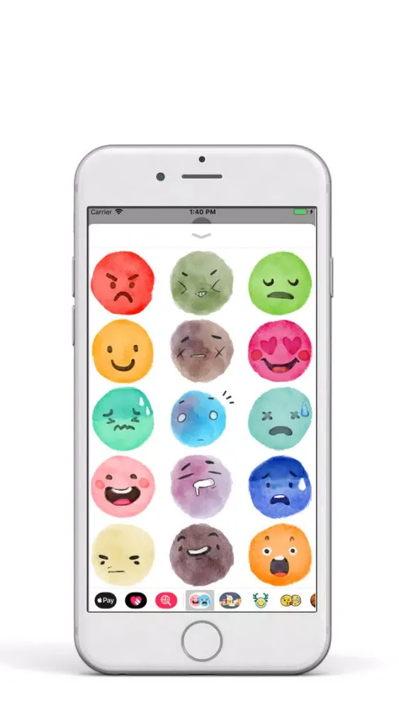 Screenshot di Watercolor EMoji Pack