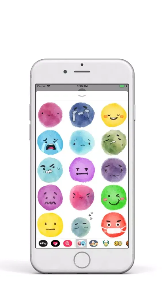 Screenshot di Watercolor EMoji Pack