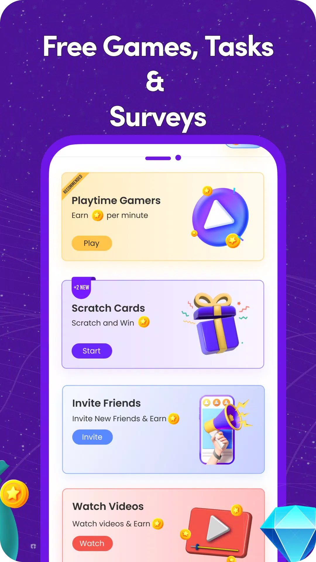 Earn Diamonds for Bang Mobile Screenshots