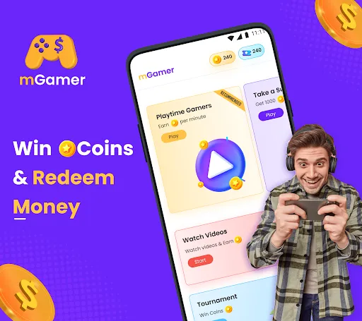 mGamer – Earn Money, Gift Card Ekran Görüntüleri