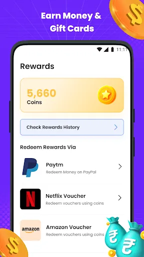 mGamer – Earn Money, Gift Card Ekran Görüntüleri