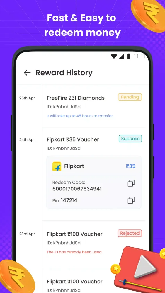 Capturas de pantalla de Ludo Rewards: Play & Earn Cash
