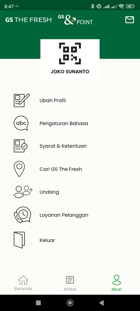 Capturas de pantalla de GS THE FRESH (Supermarket)