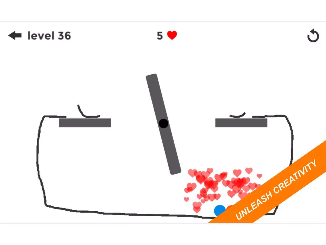 Tangkapan layar "TWO DRAW" iPad 