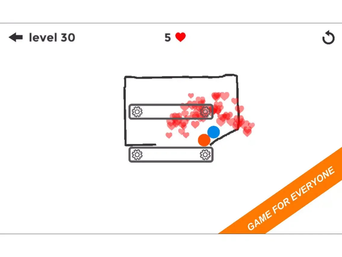 Tangkapan layar "TWO DRAW" iPad 