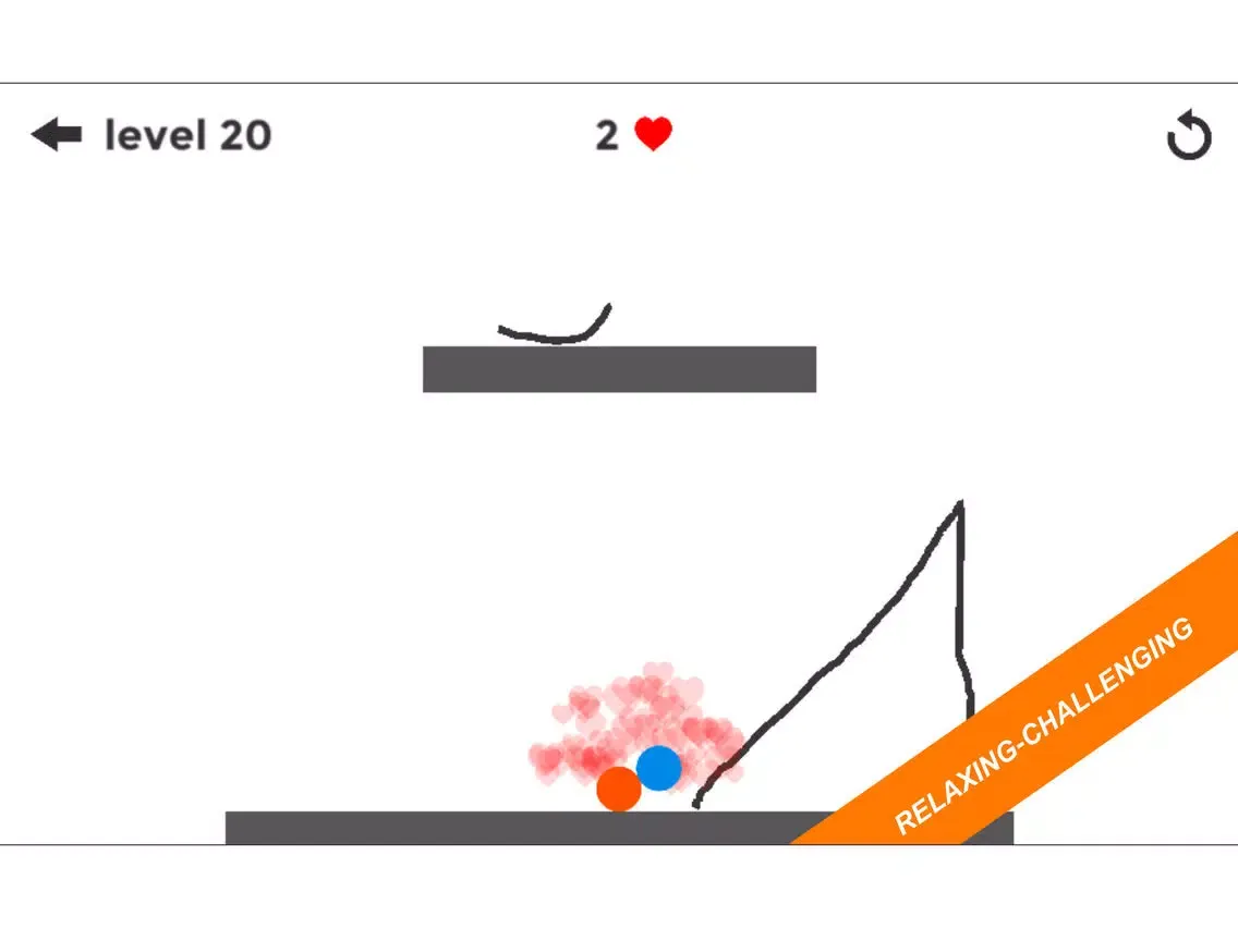 Tangkapan layar "TWO DRAW" iPad 