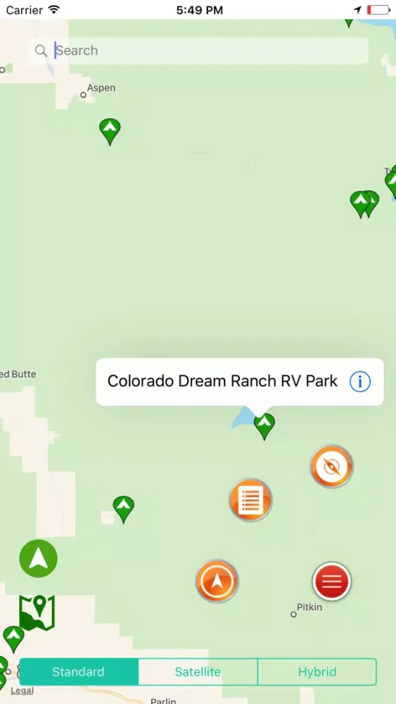 Colorado State Campgrounds & RV’s Screenshots
