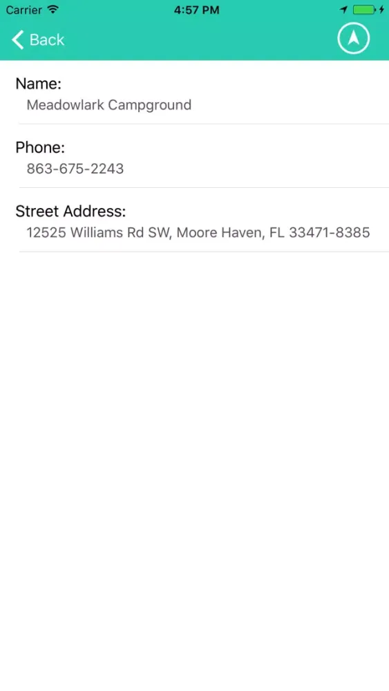 Capturas de pantalla de Florida State Campgrounds & RV’s