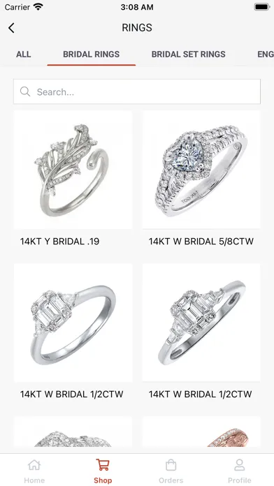 Ảnh chụp màn hình của Gems One