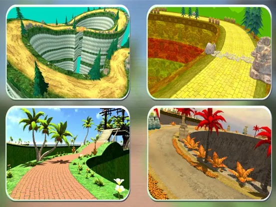 Capturas de pantalla de Mini Car Racing 3D Car Games iPad 