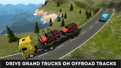 Euro Truck Driving Sim 3D Ekran Görüntüleri