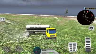 Ảnh chụp màn hình của Off Road Oil Transport - Truck trailer Driving 3D