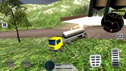 Ảnh chụp màn hình của Off Road Oil Transport - Truck trailer Driving 3D