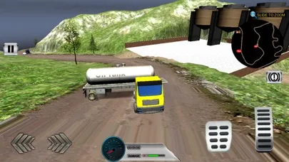 Ảnh chụp màn hình của Off Road Oil Transport - Truck trailer Driving 3D
