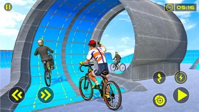 Tangkapan skrin BMX Cycle Race : Bicycle Stunt