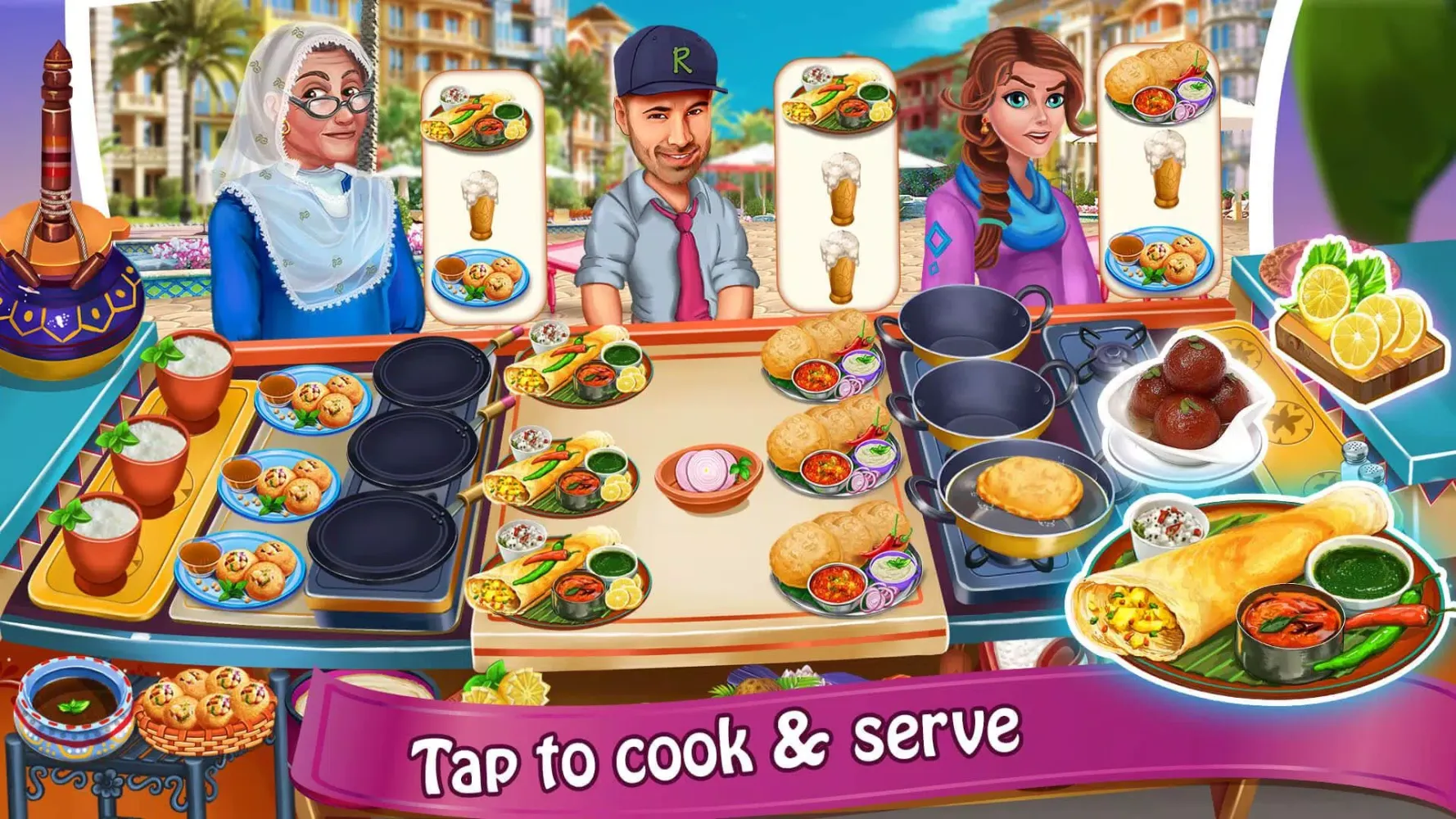 My Restaurant: Cooking Madness Screenshots