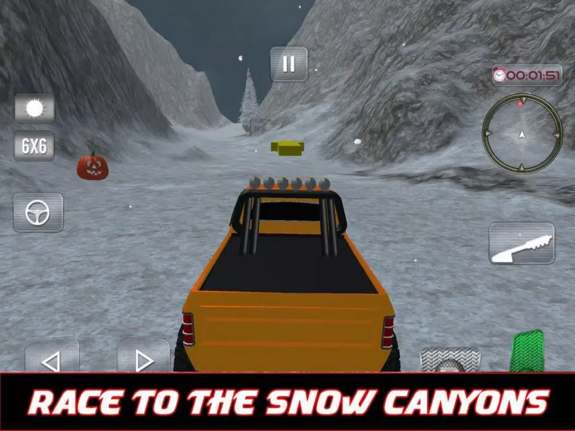 Snow SUV 4X4 Driving iPad 스크린샷