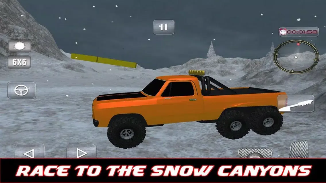 Snow SUV 4X4 Driving 스크린샷