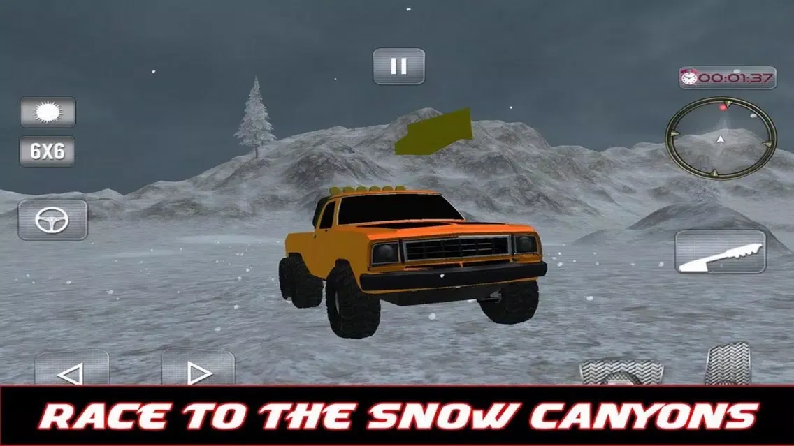 Snow SUV 4X4 Driving 스크린샷
