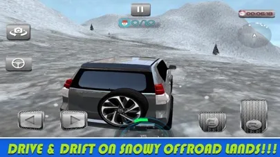 Snow 4x4 Prado Hill Road স্ক্রিনশট